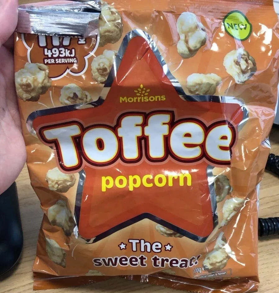 Toffee popcorn