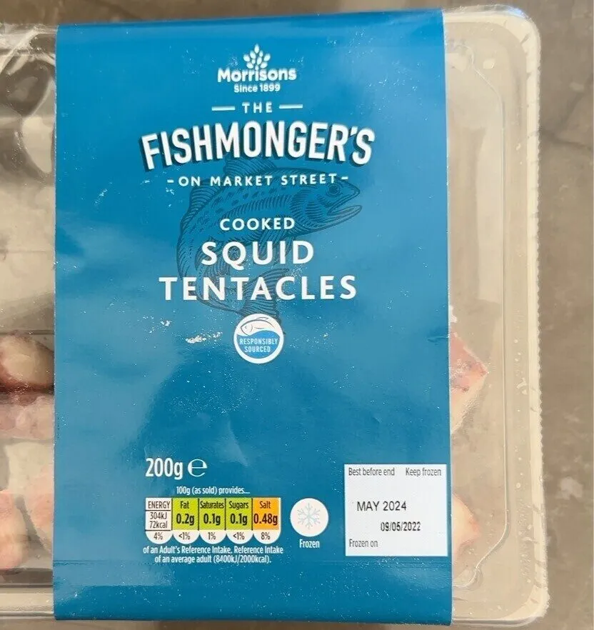 Squid tentacles