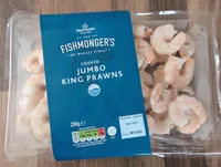 Cooked Jumbo King Prawns