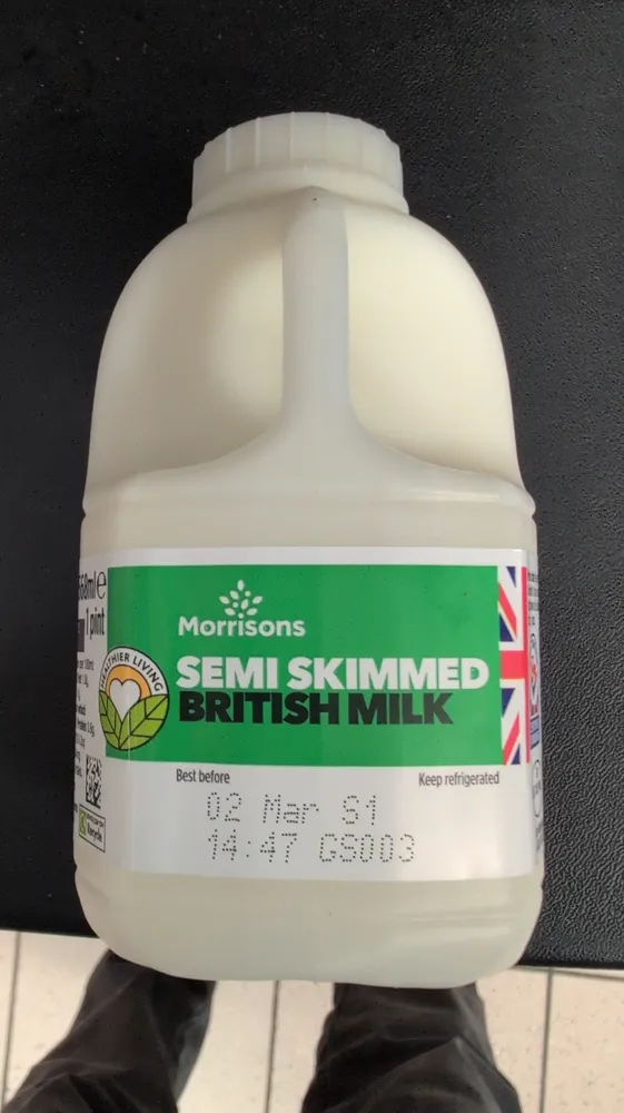 British Semi Skimmed Milk