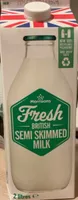 Semi skimmed milk