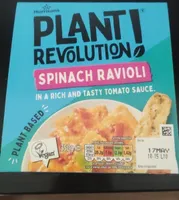 Spinach ravioli