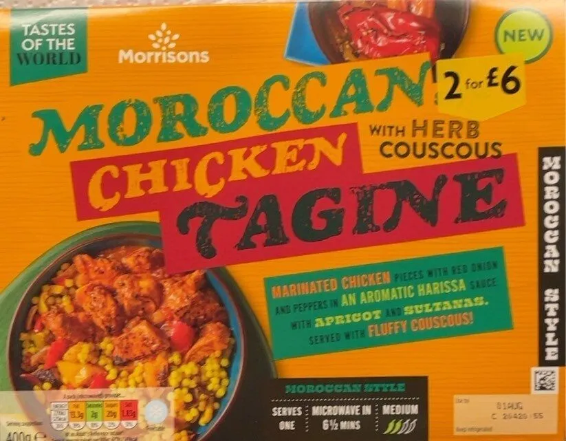 Moroccan chicken tagine