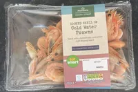 Cooked Shell On Cold Water Prawns