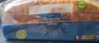 Sliced brioche loaf