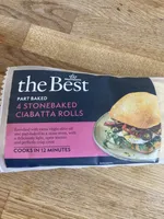 Stone Baked Ciabatta Rolls