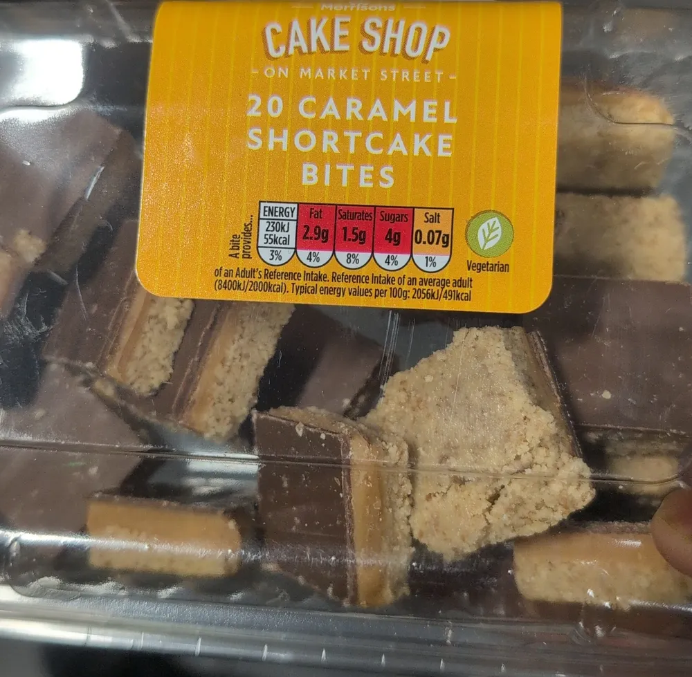 20 shortcake bites