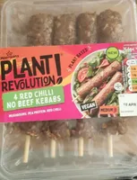 RED CHILLI NO BEEF KEBABS