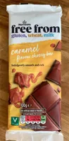 Caramel flavour choccy bar