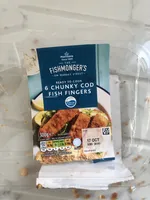 Chunky cod fish fingers