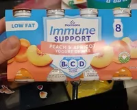 Peach apricot yogurt