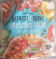 Defrost and serve couscous salad