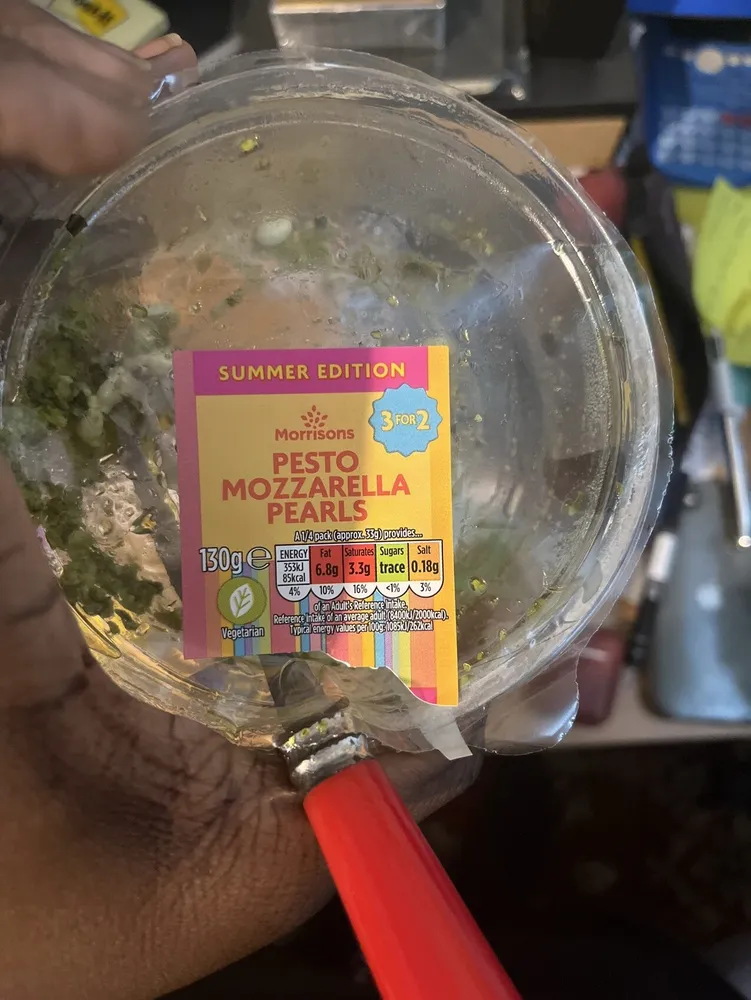 Pesto mozzarella