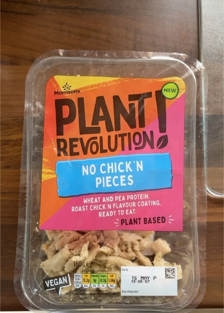 Plant revolution no chick’n pieces