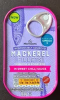 Mackerel fillets in sweet chilli sauce