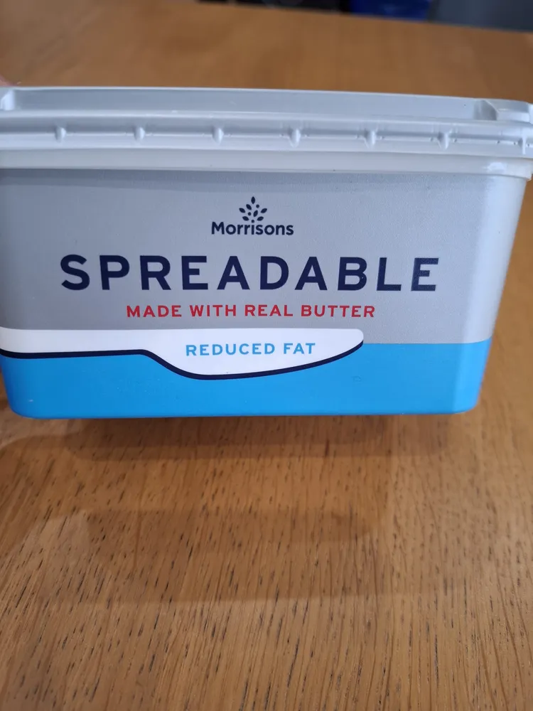 Spreadable butter