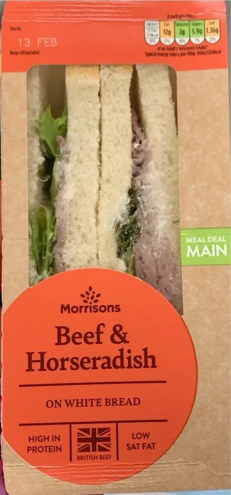 Beef & horseradish