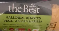 Halloumi, Roasted Vegetables & Harissa wrap
