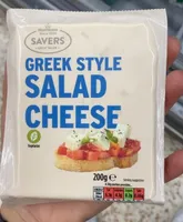 Greek style salad chesee