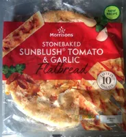 Stonebaked Sunblush Tomato and Garlic Flatbread