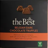 Belgian Dark Chocolate Truffles