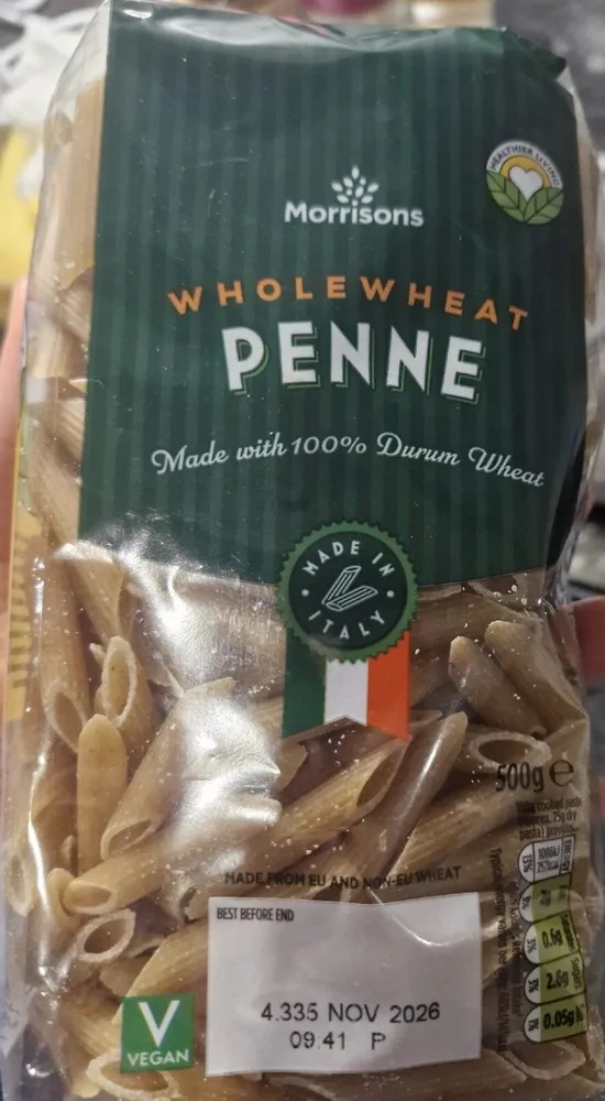 Wholewheat Penne