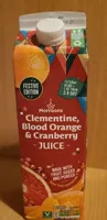Clementine Blood Orange and Cranberry Juice