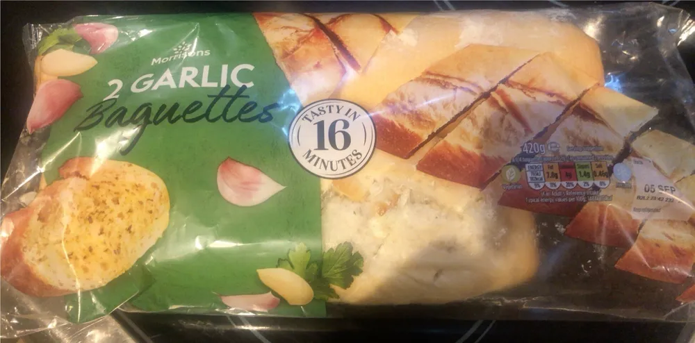 2 Garlic Baguettes