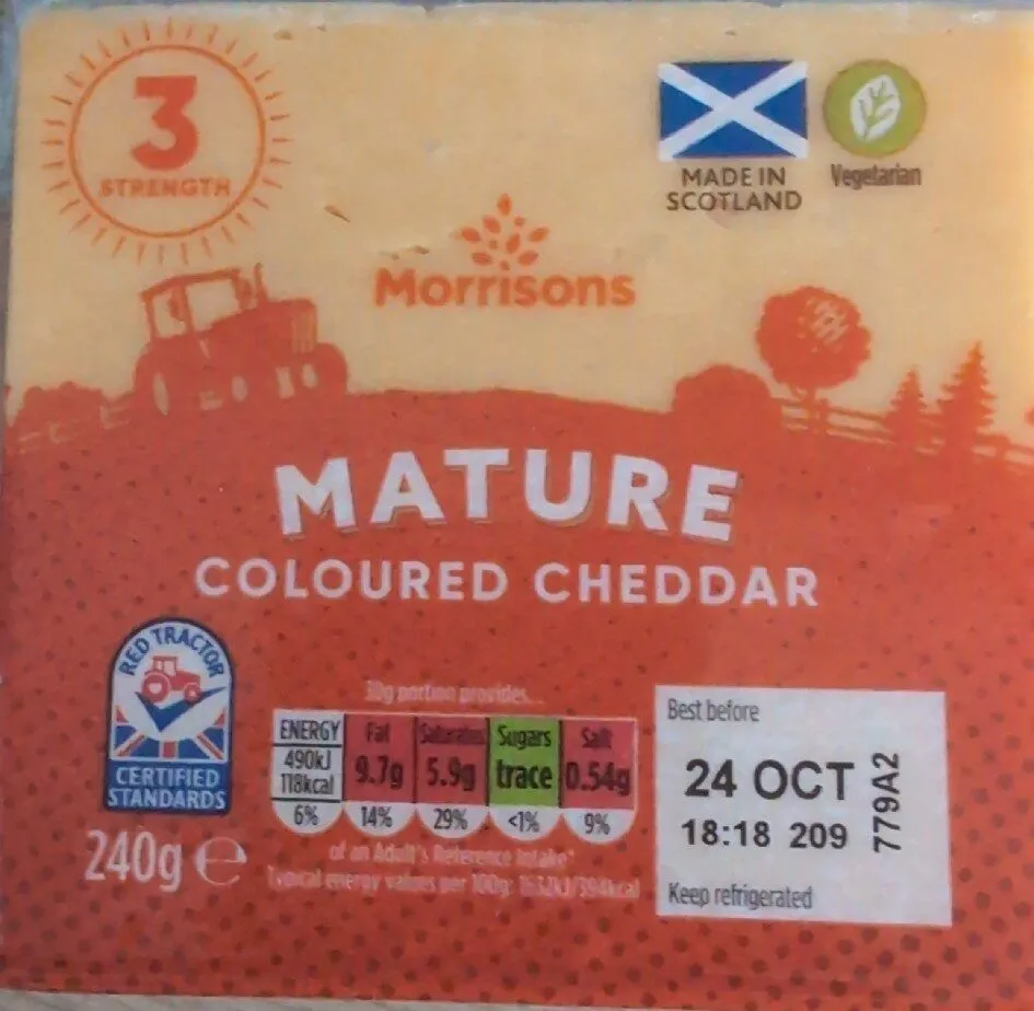 Mature Coloured Cheddar