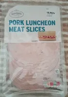 Pork luncheon meat slices