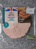 British cooked ham