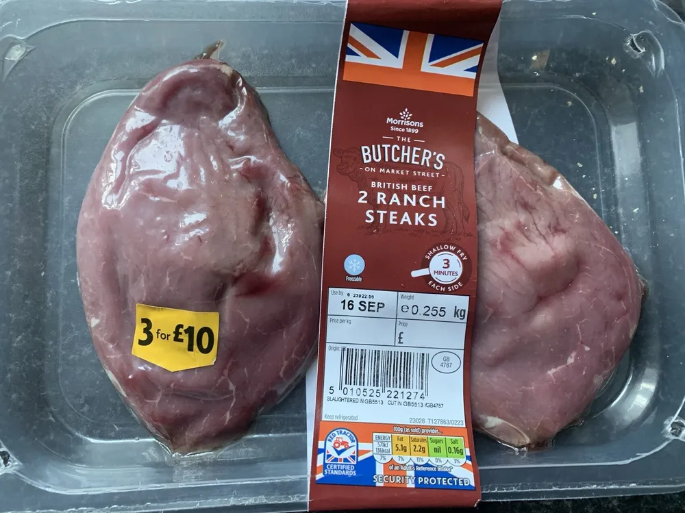 BRITISH BEEF Ranch Steak