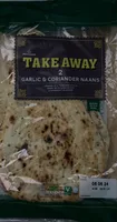 Garlic coriander naan