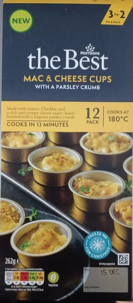 Thé best Mac and cheese cups