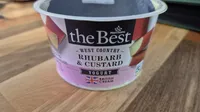 the best rhubarb & custard yoghurt
