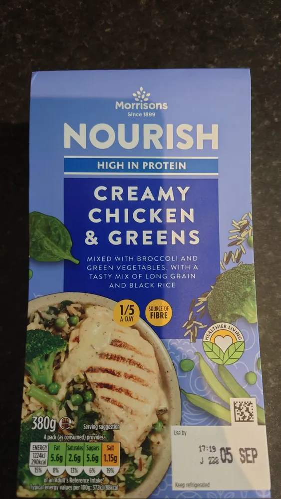Creamy Chicken & Greens