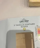 Vanilla custard slices