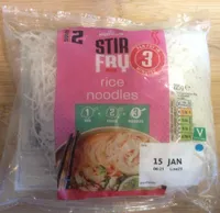 Stir fry rice noodles