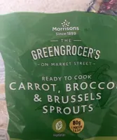 Carrot, Broccoli and Brussels Sprouts