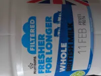 Whole filtered milk