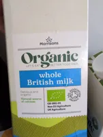 Organic Whole British Milk