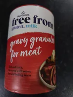 Gravy granules for meat