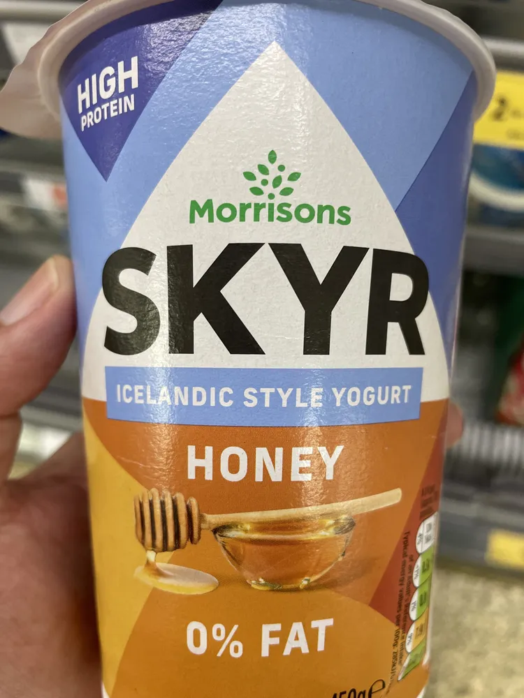 Icelandic Style Yogurt Honey 0% Fat