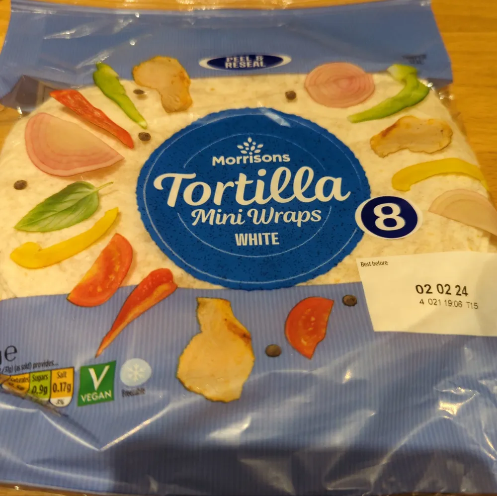 Mini Wraps White
