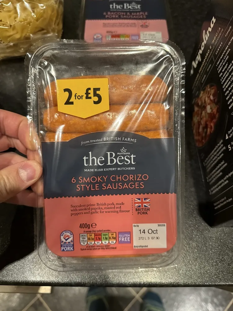 Smoke Chorizo Style Sausage