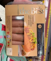 Cheddar and jalapeno hot dogs