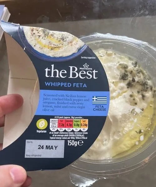 Whipped feta