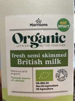 Organic Semi Skimmed Milk