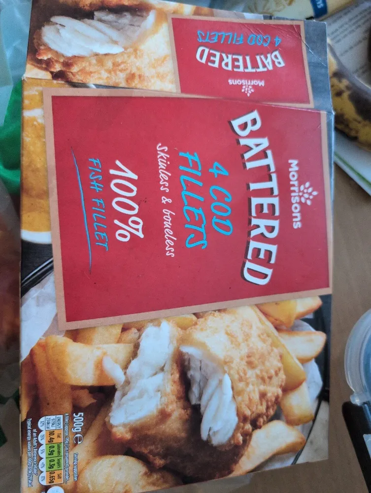 Battered Cod Fillets