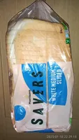 white medium sliced
